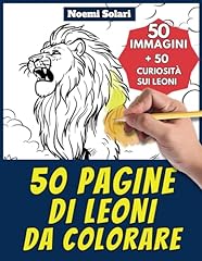 Pagine leoni colorare usato  Spedito ovunque in Italia 