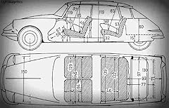 Citroen ds19 blueprint for sale  Delivered anywhere in UK