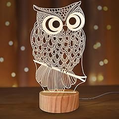 Owl illusion lamp for sale  Delivered anywhere in UK