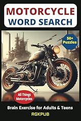Motorcycle word search for sale  Delivered anywhere in UK