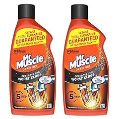 Mr Muscle Drain Unblocker, Sink & Drain Cleaner, Heavy for sale  Delivered anywhere in UK