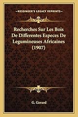Recherches bois differentes d'occasion  Livré partout en France