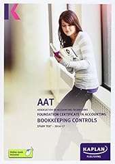 AAT Bookkeeping Controls - Study Text for sale  Delivered anywhere in UK