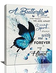 Blue butterfly wall for sale  Delivered anywhere in USA 