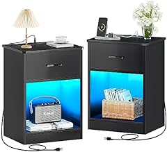 Huuger nightstands set for sale  Delivered anywhere in USA 