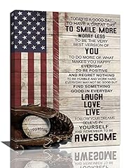 Inspirational baseball wall for sale  Delivered anywhere in USA 