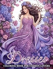 Dresses coloring book for sale  Delivered anywhere in UK
