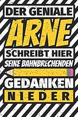 Notizbuch liniert arne gebraucht kaufen  Wird an jeden Ort in Deutschland