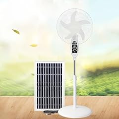 Solar standing fan for sale  Delivered anywhere in UK