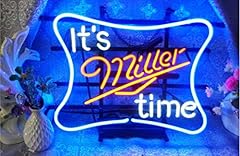Miller time metal for sale  Delivered anywhere in USA 