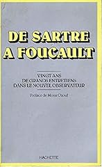 Sartre foucault. ans d'occasion  Livré partout en France