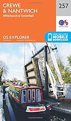 Crewe nantwich map for sale  Delivered anywhere in UK