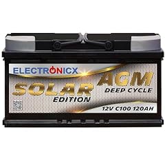 Batteria solare agm usato  Spedito ovunque in Italia 