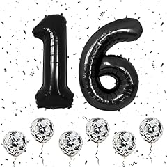 Number balloons black for sale  Delivered anywhere in UK