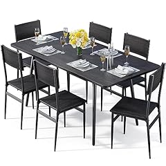 Qsun piece dining for sale  Delivered anywhere in USA 