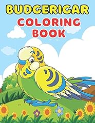 Budgerigar coloring book for sale  Delivered anywhere in UK