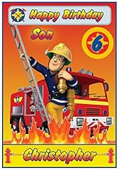 Personalised fireman sam for sale  Delivered anywhere in UK