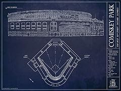 Comiskey park blueprint for sale  Delivered anywhere in USA 