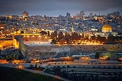 Jerusalem city night for sale  Delivered anywhere in USA 