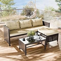 Sunlei piece wicker for sale  Delivered anywhere in USA 