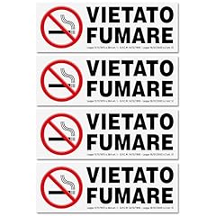 Adesivi vietato fumare usato  Spedito ovunque in Italia 