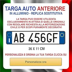 Gfd targa auto usato  Spedito ovunque in Italia 