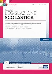 Elementi legislazione scolasti usato  Spedito ovunque in Italia 