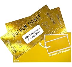 Deluxe golden ticket for sale Deluxe golden ticket for sale  Delivered anywhere in UK