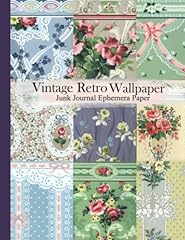 Vintage retro wallpaper for sale  Delivered anywhere in UK