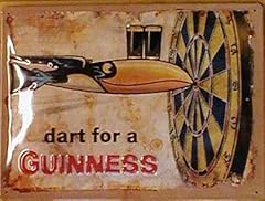 Blechschild guinness dart gebraucht kaufen  Wird an jeden Ort in Deutschland