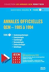 Annales officielles qcm d'occasion  Livré partout en France