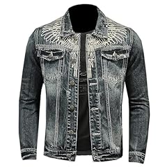 Men jackets denim for sale  Delivered anywhere in UK