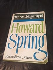 Autobiography howard spring for sale  Delivered anywhere in UK