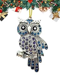 Owl ornaments christmas for sale  Delivered anywhere in USA 