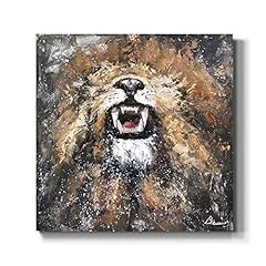 Lion painting animal for sale  Delivered anywhere in Canada