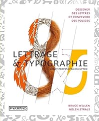 Lettrage typographie dessiner d'occasion  Livré partout en France