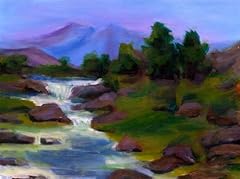Landscape acrylics painting for sale  Delivered anywhere in USA 