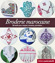 Broderie marocaine motifs d'occasion  Livré partout en Belgiqu
