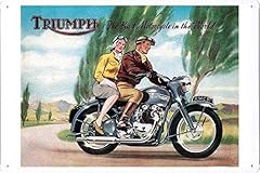 Triumph motorcycles tin for sale  Delivered anywhere in UK