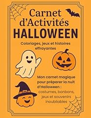 Carnet activités halloween d'occasion  Livré partout en France