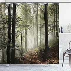 Ambesonne forest shower for sale  Delivered anywhere in USA 