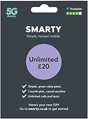 Smarty data sim for sale  Delivered anywhere in UK