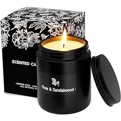 Black scented candle for sale  Delivered anywhere in USA 