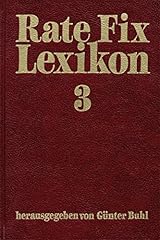 Rate fix lexikon gebraucht kaufen  Wird an jeden Ort in Deutschland