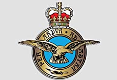 Graphitype Royal Air force RAF Badge Badge Decal Sticker for sale  Delivered anywhere in UK