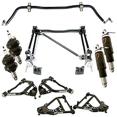 NEW RIDETECН FRONT AIR SUSPENSION SYSTEM,4 HQ SERIES SHOCKWAVES,UPPER & LOWER CONTROL ARMS,FRONT MUSCLEBAR,REAR 4-LINK,COMPATIBLE WITH 1955-1957 CHEVY BEL-AIR,TWO-TEN & ONE-FIFTY 1-PIECE FRAME, used for sale  Delivered anywhere in Canada