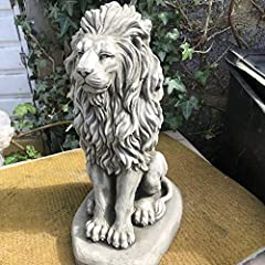 Upright lion statue for sale  Delivered anywhere in UK