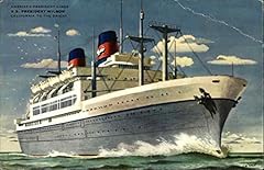 President wilson steamers for sale  Delivered anywhere in USA 