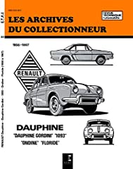 Renault dauphine ondine d'occasion  Livré partout en Belgiqu