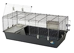 Ferplast Spacious Rabbit & Guinea Pig Cage - with Split, used for sale  Delivered anywhere in UK